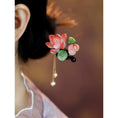 Load image into Gallery viewer, [Ma series]★China style hair ornament★1 hairpin, ladies accessories, flower, fringe, improves temperament, cute
