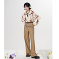 Load image into Gallery viewer, [Yang's Great Dream Series] ★Casual Pants★ 2color Pants Bottoms Designed Black Black Brown
