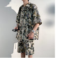 Load image into Gallery viewer, [KCSJ Series]★Setup★ Shirt + Shorts Unisex Men's Large Size Casual Aloha Shirt 2 Piece Set
