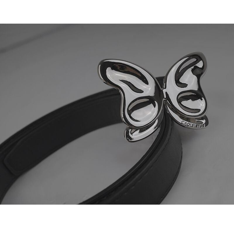 [Koseiryushu Series] ★Belt★ Ladies accessories, small items, decorations, easy to match, butterfly, metal PU