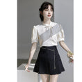 Load image into Gallery viewer, [GUIDUO Series]★China style tops★ Improves temperament, summer clothes, easy to match, date, commuting, retro, cute
