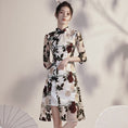 Load image into Gallery viewer, [Hatakashi family series] ★Cheongsam dress★ Coming-of-age ceremony dress Sexy embroidery dress Feminine
