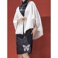 Load image into Gallery viewer, [Kyodo --- Skeleton Butterfly Series] ★ Shawl ★ Cape Stole Shoulder Bag Women's Easy to Match One Size Fits Most
