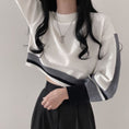 Load image into Gallery viewer, [LIANGLIANG series]★Knit tops★ 3color tops mini length white black gray
