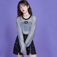 Load image into Gallery viewer, [SagiDolls Series] ★ Tops ★ T-shirt, sheer, super cute in real life compared to the photo, loose, summer, thin
