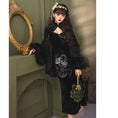 Load image into Gallery viewer, [Kinshu series] ★China style dress★ Cheongsam dress sexy velvet black green
