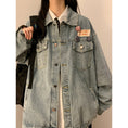 Load image into Gallery viewer, [SENSU Series]★Jacket★ Outer Denim Jacket 2color Unisex Men's Light Blue Black
