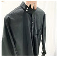 Load image into Gallery viewer, [SHUAIBEN Series]★Shirt★ Tops Unisex Men's Simple High Neck Plain Black White
