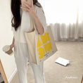 Load image into Gallery viewer, [Andcici series] ★Bag★ 5color tote bag canvas large capacity date commuting to school alphabet
