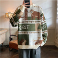 Load image into Gallery viewer, [GULAMA Series] ★Sweater★ 3color Knit Tops Unisex Men's Large Size Cartoon
