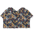 Load image into Gallery viewer, [TRAVEL ISSUANCE Series] ★Short sleeve shirt★ Aloha shirt, Okinawa, Hawaii tops, floral print shirt, unisex, men's, loose chiffon
