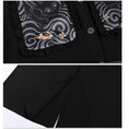 Load image into Gallery viewer, [Old Monster --- Rabbit Series] ★China style shirt★ Long shirt embroidery rabbit rabbit black black
