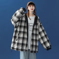 Load image into Gallery viewer, [Fujiiman Series] ★Jacket★ 2color Clothes that can be worn on both sides, outerwear, unisex, men's, plaid pattern
