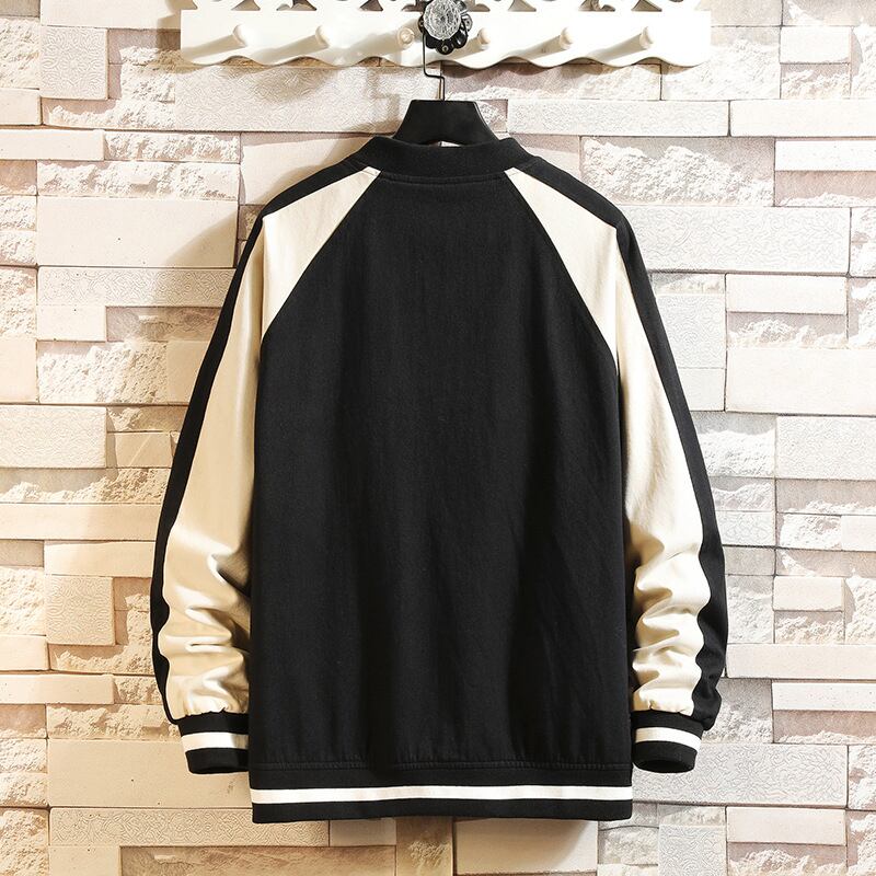 [BIGEMAN Series]★Jacket★ Outerwear 2color Unisex Men's Large Size Color Scheme Retro Spring Clothes