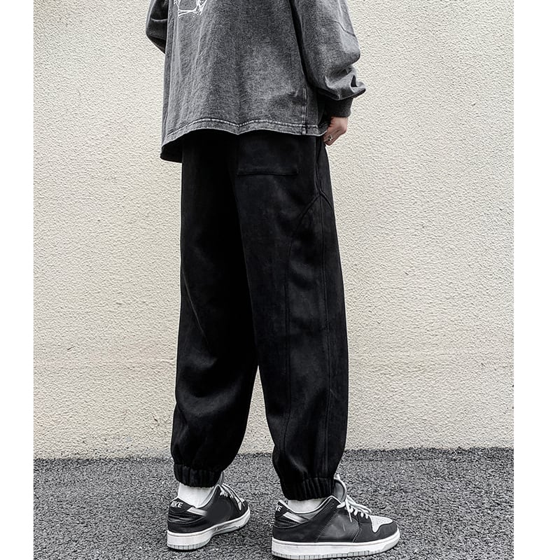 [Men's Series]★Casual Pants★ 3color Bottoms Unisex Men's Simple Easy to Match Black Gray Beige