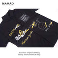 Load image into Gallery viewer, [NAMAD Series]★Setup★ 3color shirt + shorts unisex thin black light brown gray
