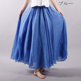 Load image into Gallery viewer, Chinese Style Skirt, Ethnic Style, Bottoms, Long Length, Improved Tang Suit, Chinese Clothes, 11 Colors Available, Cotton Linen
