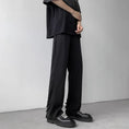 Load image into Gallery viewer, [YOULIN Series]★China-style pants★Casual pants, unisex, men's, cool, unique, black, Chinese buttons
