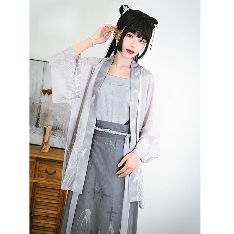 [Kokaisha---Tsurutou Series] ★China style camisole★ Tops Cool, easy to match, sexy, improved Hanfu