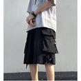 Load image into Gallery viewer, [PV Series] ★Shorts★ 2color Bottoms Casual Shorts Unisex Men's Black Red Easy to match
