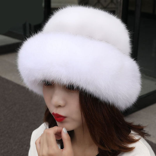 [KADILE Series]★Hat★ 7color Hat Thick and warm Easy to match White Black Red Pink Brown Cute