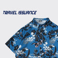 Load image into Gallery viewer, [TRAVEL ISSUANCE Series] ★Short Sleeve Shirt★ Hawaii Aloha Shirt Print Unisex Men's Blue Cool
