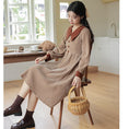 Load image into Gallery viewer, [CHIC Series]★Dress★ Faux Layered Corduroy Retro Ladies S M L XL
