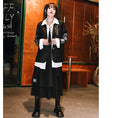 Load image into Gallery viewer, [Kokaisha --- Butterfly Effect Series] ★Blazer★ Outerwear SML Spring Clothes Easy to match Black Black Unique
