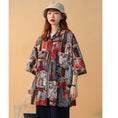 Load image into Gallery viewer, [Fujiiman Series]★Shirt★ Short sleeve shirt, floral pattern shirt, tops, unisex, men's aloha shirt, retro, easy to match
