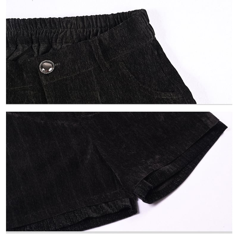 [Kokaisha --- Chichiku Series] ★China style pants★ Shorts, shorts, bottoms, thick, easy to match