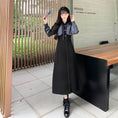 Load image into Gallery viewer, [Dong Xiaojie Series] ★China style dress★ Long length, large size, slimming, fake layered
