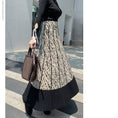 Load image into Gallery viewer, [Kaederin Series] ★Knit Skirt★ 3color Bottoms Slimming Elastic Waist Stylish Black Gray Light Brown
