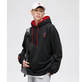 Load image into Gallery viewer, [Small trouble series]★China style hoodie★ Tops fake layered large size black black casual
