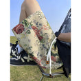 Load image into Gallery viewer, [CHAOMEICHEN Series] ★Shorts★ Floral pattern bottoms, short length pants, unisex, men's, large size, elastic waist
