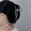 Load image into Gallery viewer, [KANSAI Series] ★Hair Ornament★ Hair Clip Accessory Small Item Silver Unique Easy to Match Trendy Stylish Large Bun Hair Shiny Women Gift
