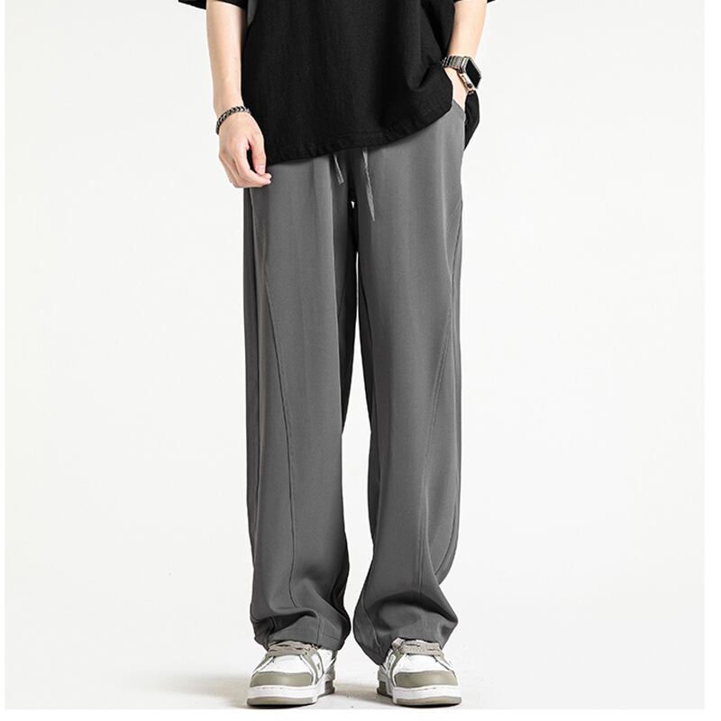 [BIGEMAN Series]★Casual Pants★ 3color Bottoms Trousers Men's Large Size Slimming Summer Clothes