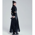 Load image into Gallery viewer, [Cloud-shaped hairpin series] ★China style skirt★ Mamian skirt Plain simple bottoms Black Black SML
