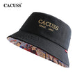 Load image into Gallery viewer, [CACUSS Series]★China-style hat★ Old style original black beige print couple
