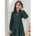 Load image into Gallery viewer, [Ali Series] ★One Piece★ Women's Shirt Dress Green Commuting Date Cute SML XL
