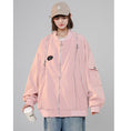 Load image into Gallery viewer, [Fujiiman Series]★Jacket★ 2color Outerwear Unisex Men's Fashion Pink Black ML XL 2XL
