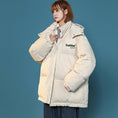 Load image into Gallery viewer, [Suikoishi Series] ★Winter coat★ Cotton coat outerwear 4color Unisex Men's Thick Warm Simple Easy to match
