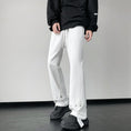 Load image into Gallery viewer, [BIGEMAN Series]★Casual Pants★ 2color Bottoms Pants Unisex Men's Large Size Black White
