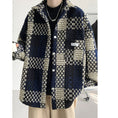 Load image into Gallery viewer, [PPG series] ★Jacket★ 2color outer plaid pattern unisex men's large size
