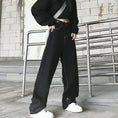 Load image into Gallery viewer, [Style Series]★Gaucho Pants★ Trousers Bottoms Black High Waist Slimming
