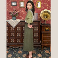 Load image into Gallery viewer, [Misslin Fashion Series]★Setup Single Order★ Shirt or Skirt Faux Layered Striped Pattern Green
