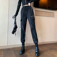 Load image into Gallery viewer, [TysonSing Series] ★Casual Pants★ Bottoms Pants Slimming Fashion Black Easy to match
