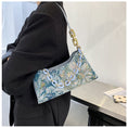 Load image into Gallery viewer, [ANDCICI Series] ★China style bag★ Oil painting style 2color floral pattern cute date commuting OL office blue green
