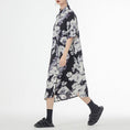 Load image into Gallery viewer, [YIDAO Series]★Shirt dress★ 2color long shirt print retro floral pattern loose casual summer clothes
