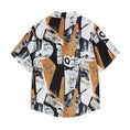 Load image into Gallery viewer, [XDJ FUSHI Series]★Shirt★ Unique Retro Tops Short Sleeve Shirt Unisex Men's Thin Cool
