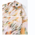 Load image into Gallery viewer, [TRAVEL ISSUANCE Series]★Shirt★ Long sleeve shirt tops unisex men's retro cute yellow print
